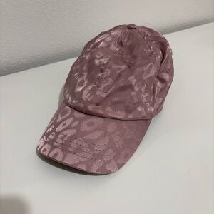 Ponyflo | pink leopard ponytail hat